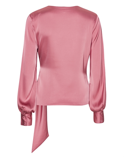 Ines Bluse - Semi Rich Velvet Pink - Karmamia Copenhagen